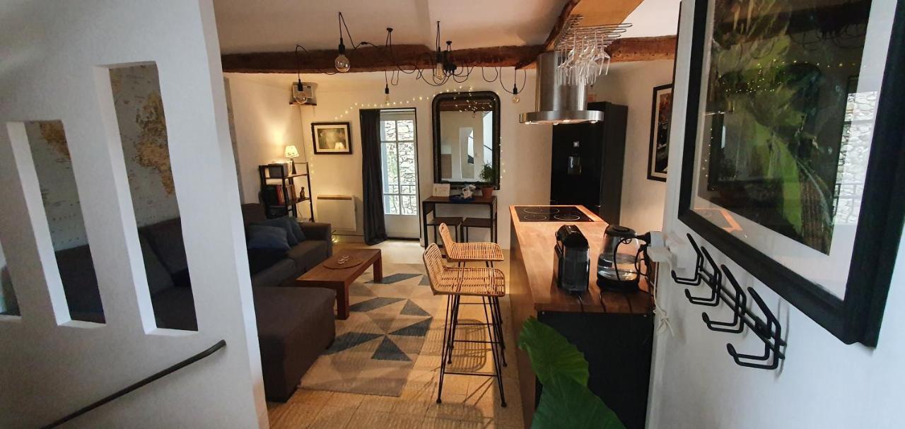 סן-ז'אן-דו-גאר Duplex Avec Spa Et Terrasse En Plein Centre Du Village מראה חיצוני תמונה
